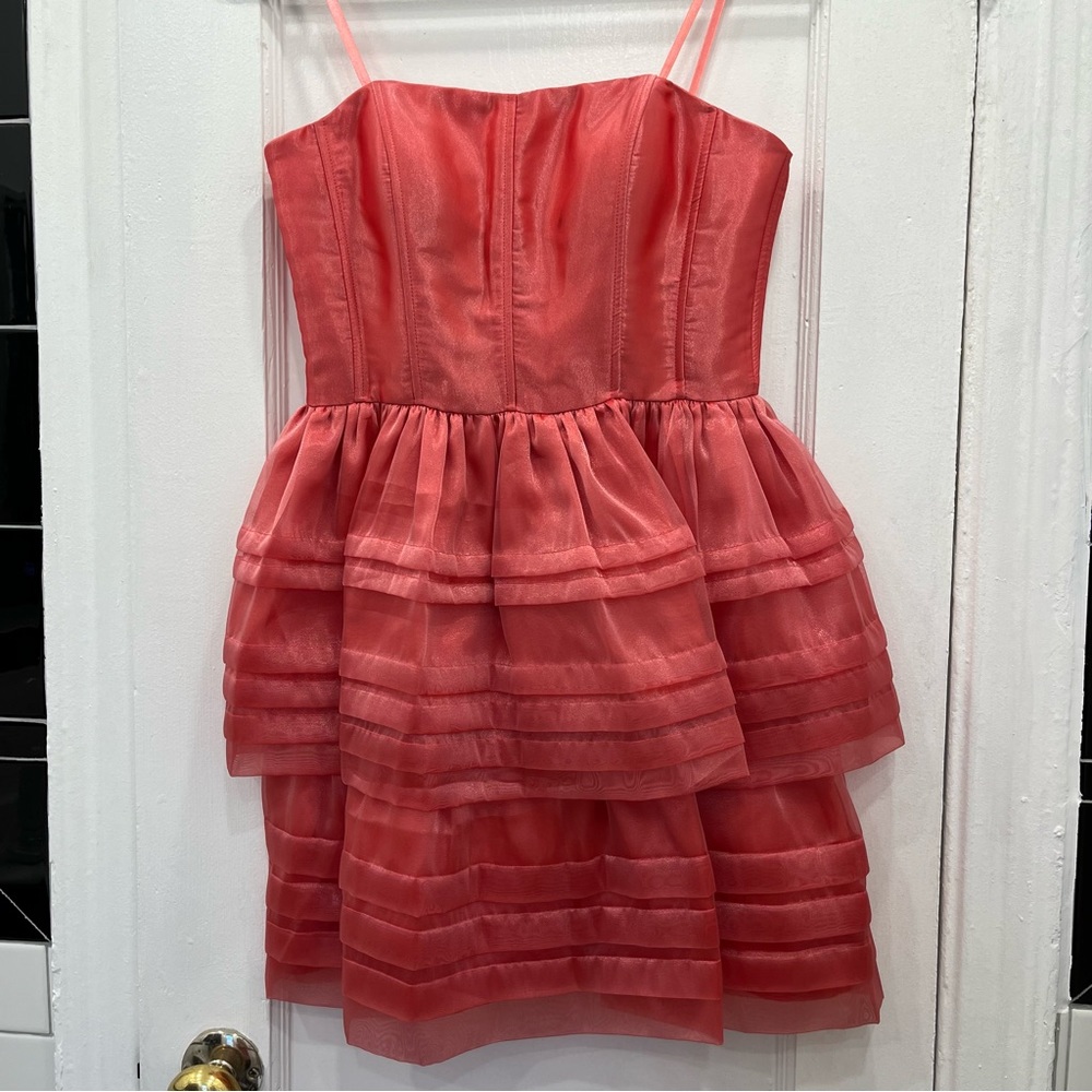 Adrianna Papell Pink Dress Size 2